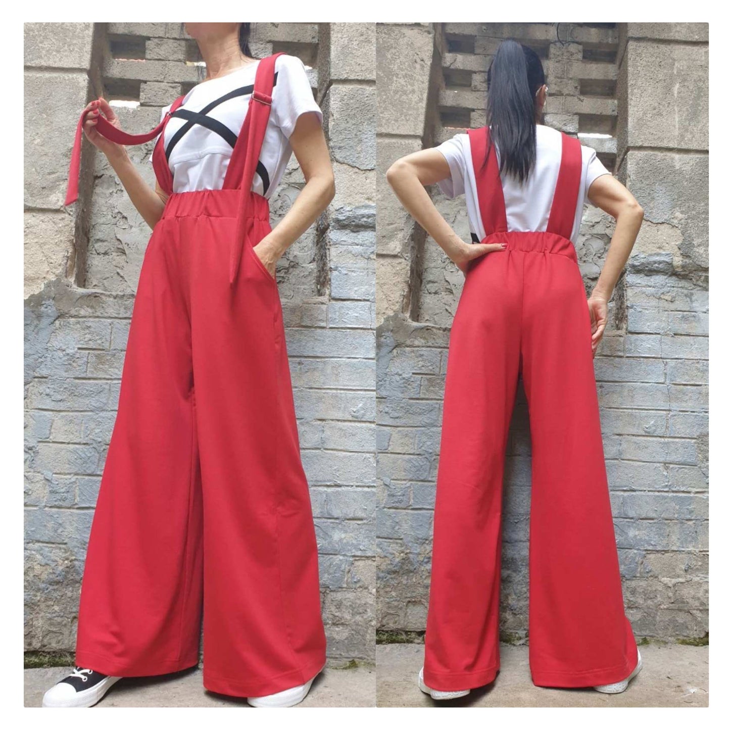 New Wide Leg Pants - Handmade clothing from AngelBySilvia - Top Designer Brands