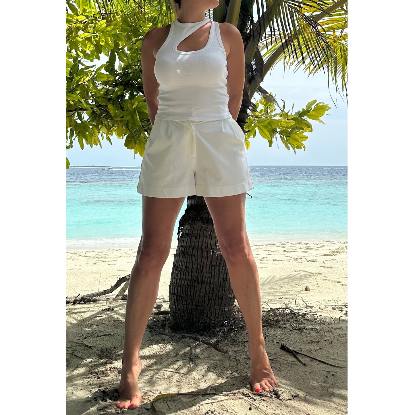New Tank Top with Asymmetric Straps - Handmade clothing from AngelBySilvia - Top Designer Brands