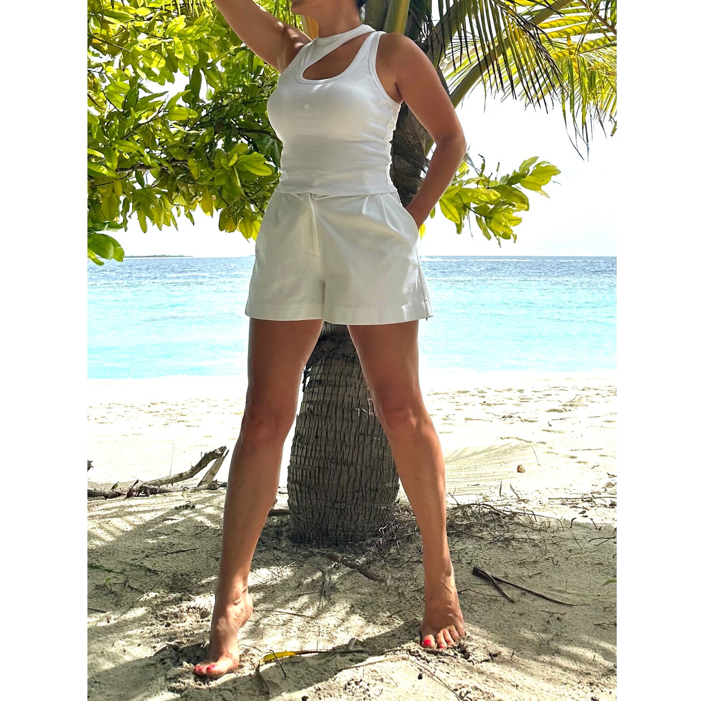 New Tank Top with Asymmetric Straps - Handmade clothing from AngelBySilvia - Top Designer Brands