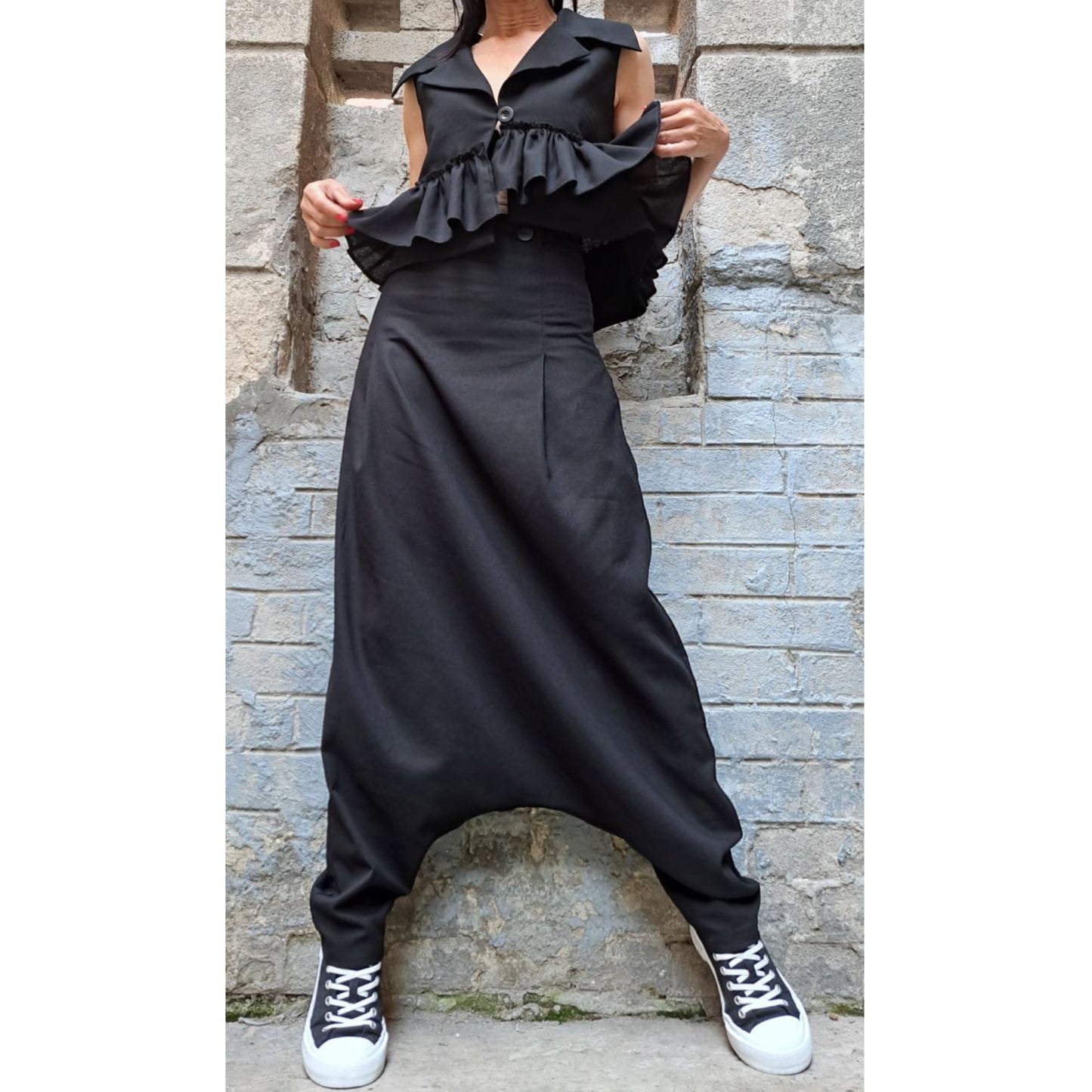 New Collection Loose Black Set - Handmade clothing from AngelBySilvia - Top Designer Brands
