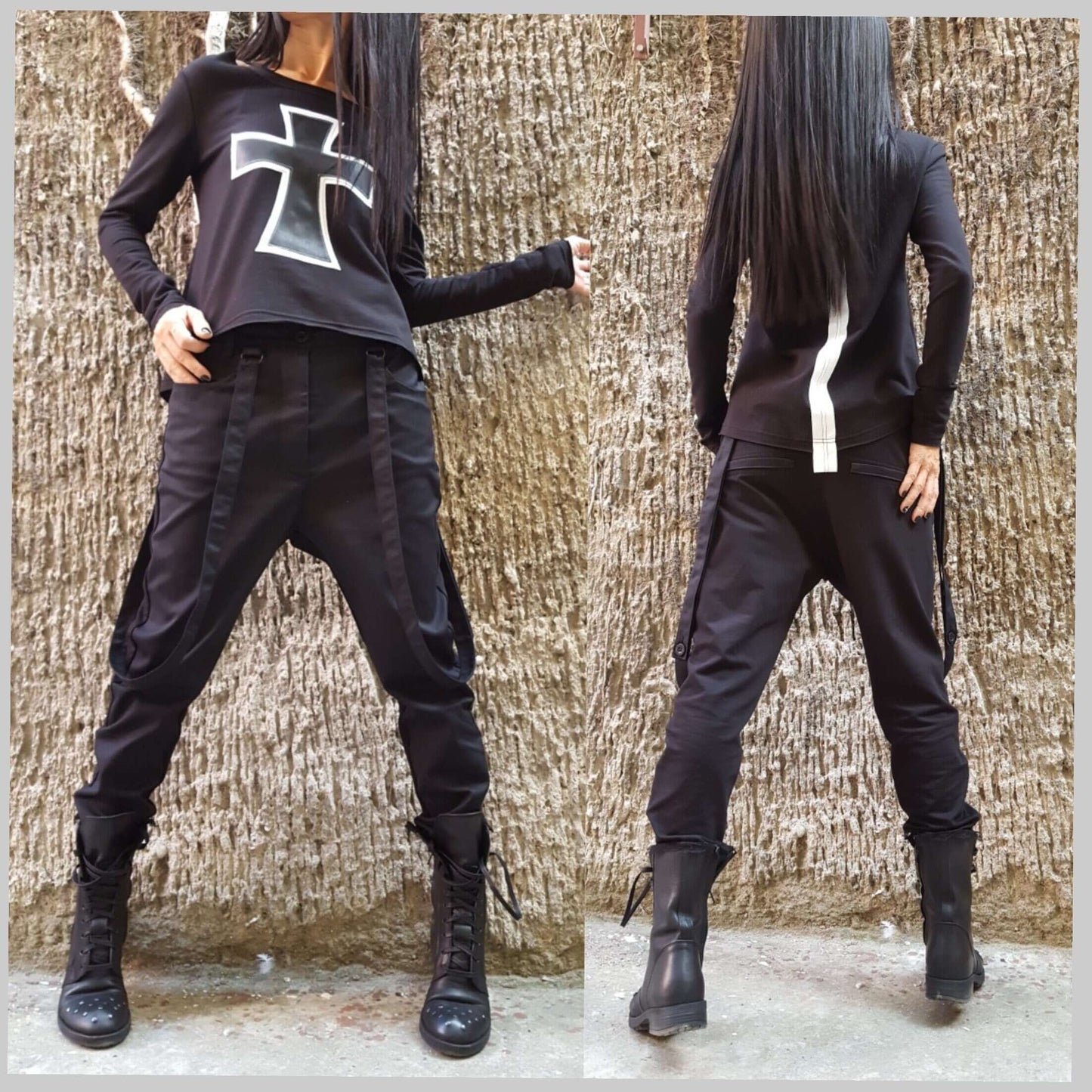 Casual Comfortable Trousers - Handmade clothing from AngelBySilvia - Top Designer Brands