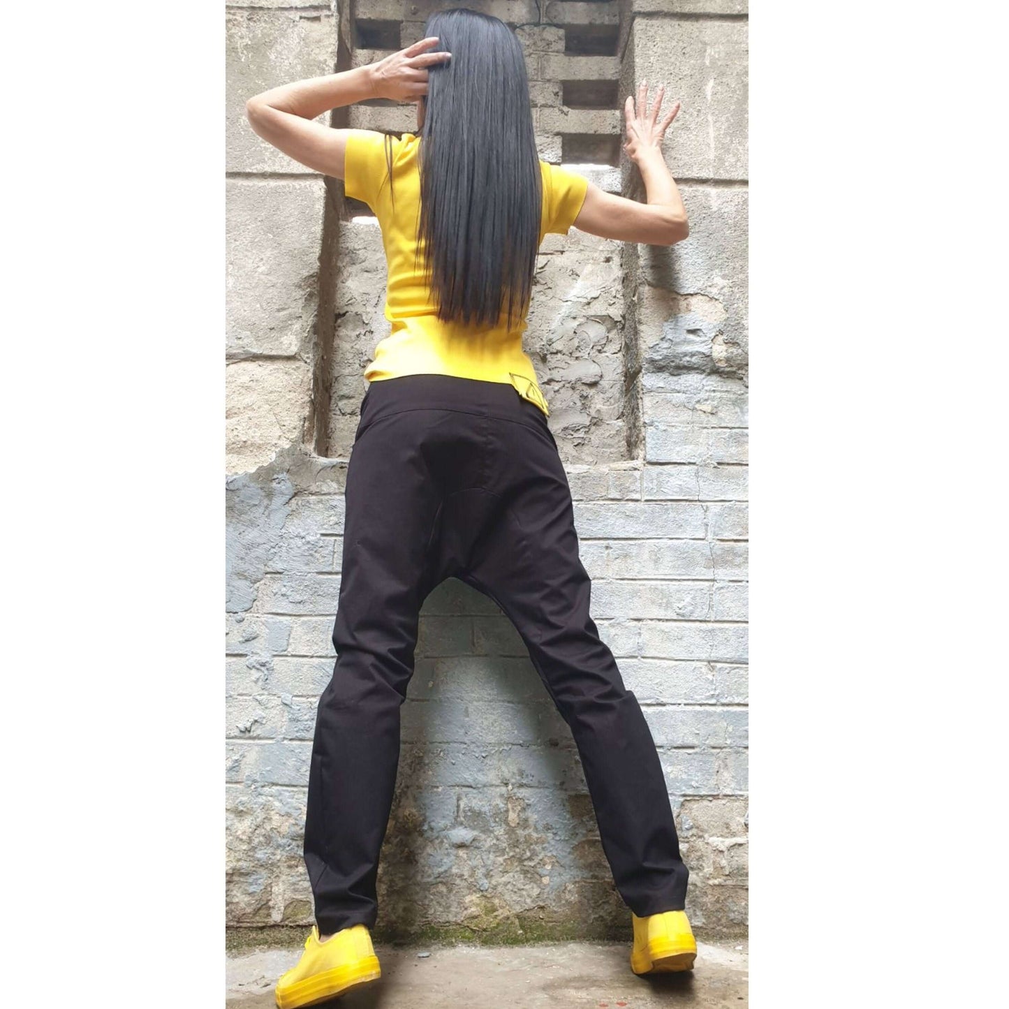 Extravagant Long Woman Trousers - Handmade clothing from AngelBySilvia - Top Designer Brands