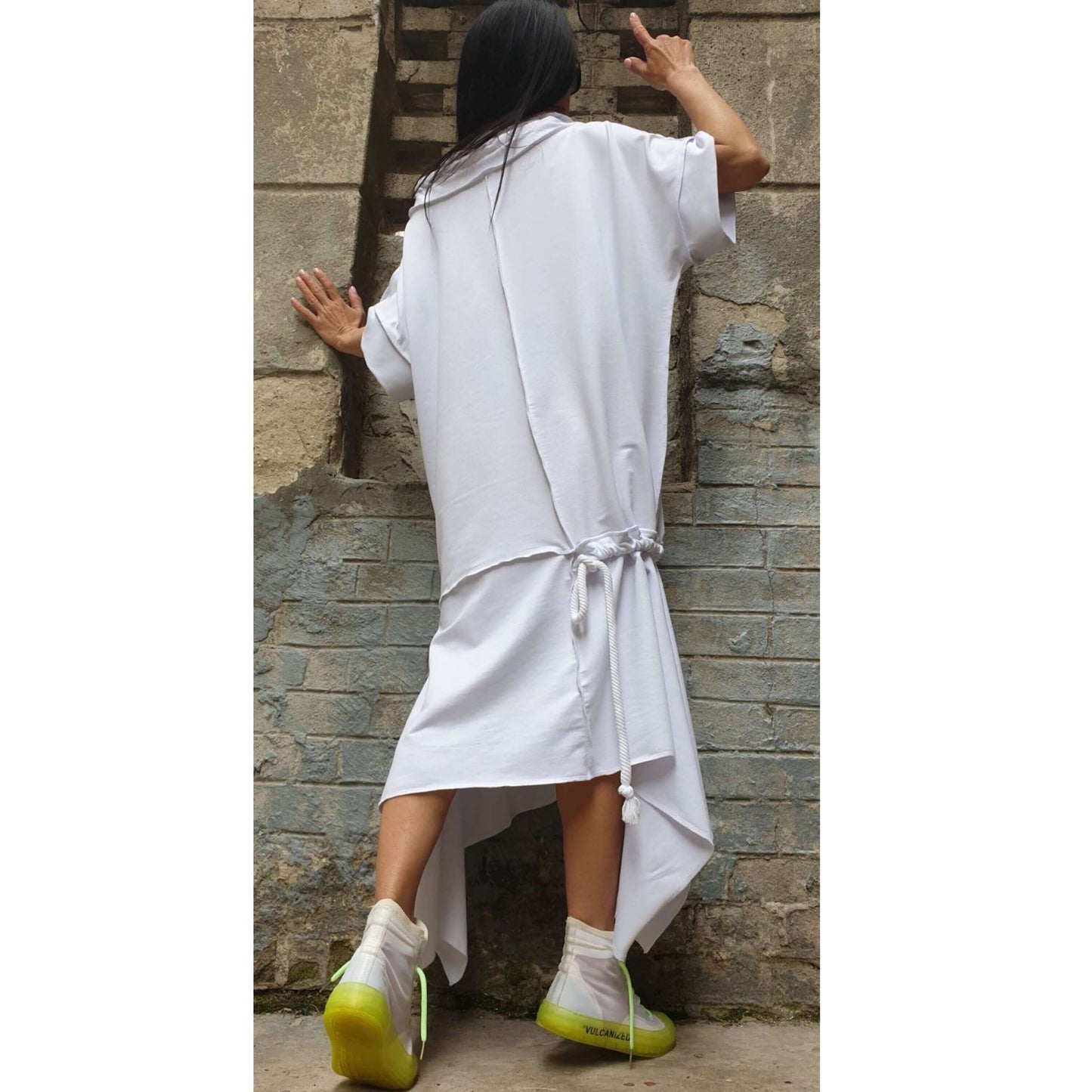 Everyday White Tunic - Handmade clothing from AngelBySilvia - Top Designer Brands