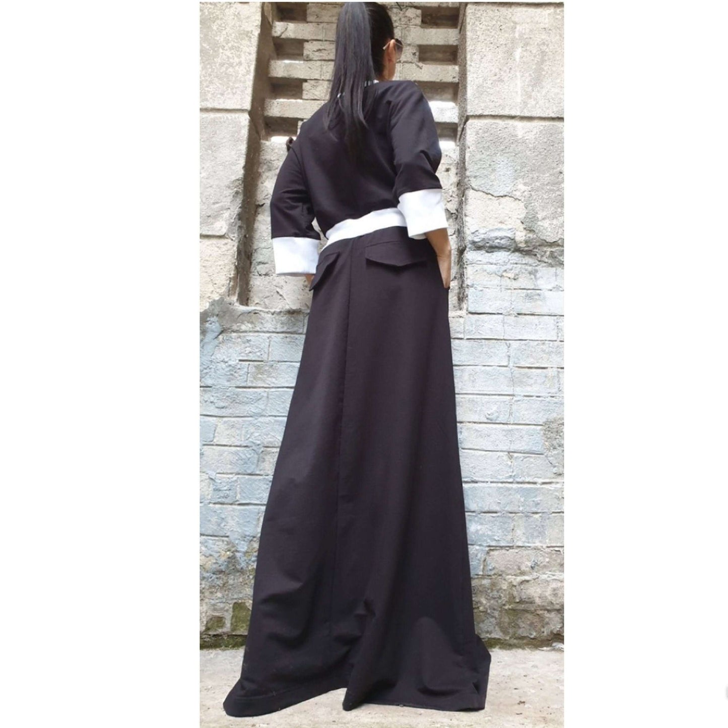 Female Cotton Dress,Extravagant Pocket Dress,Casual Fitting Dress,3 - Handmade clothing from AngelBySilvia - Top Designer Brands
