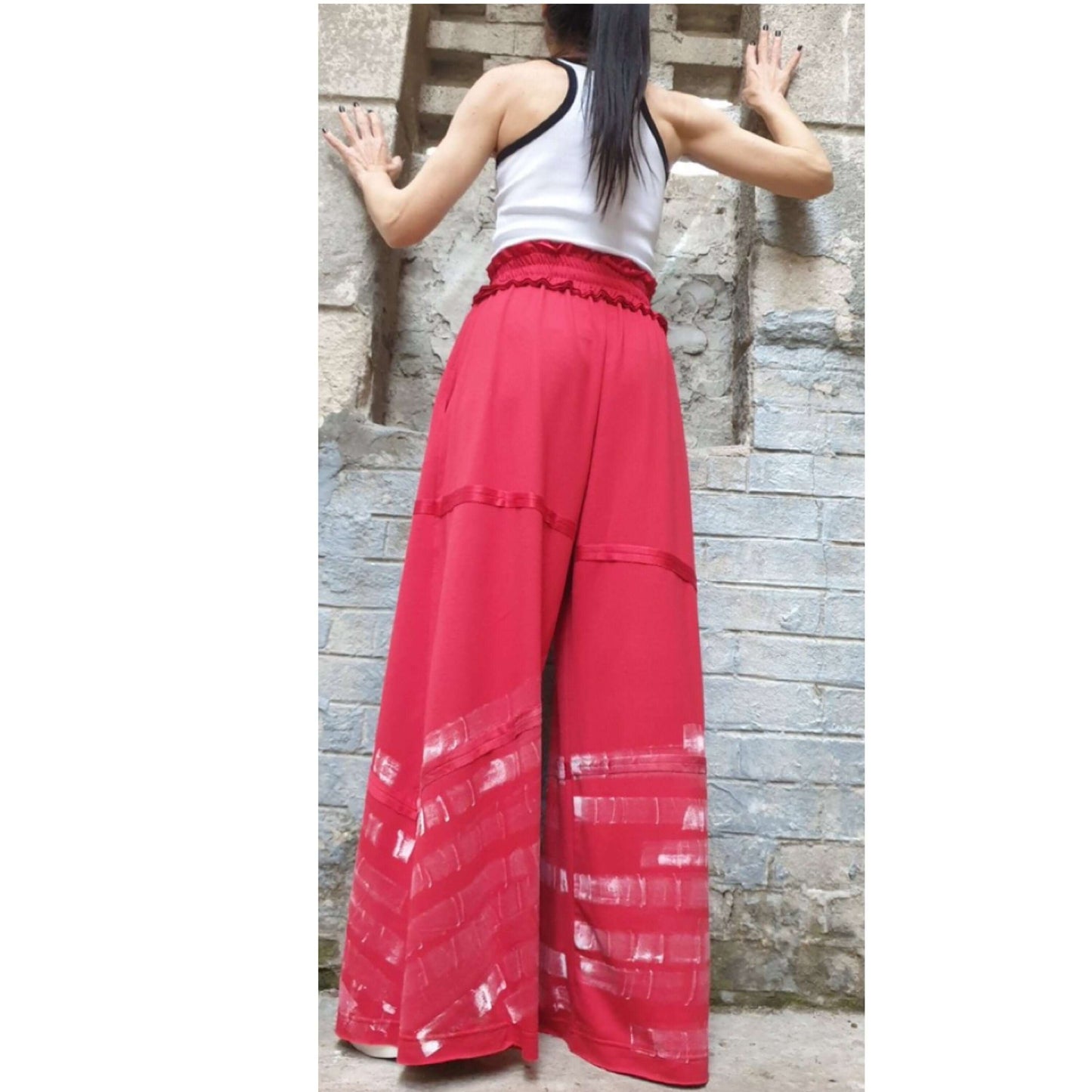 Casual Comfortable Trousers - Handmade clothing from AngelBySilvia - Top Designer Brands