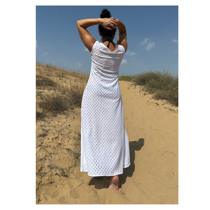 White Beach Dress - Handmade clothing from Angel By Silvia - Top Designer Brands 