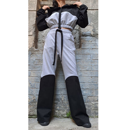 Street High Waist Pants - Handmade clothing from Angel By Silvia - Top Designer Brands 