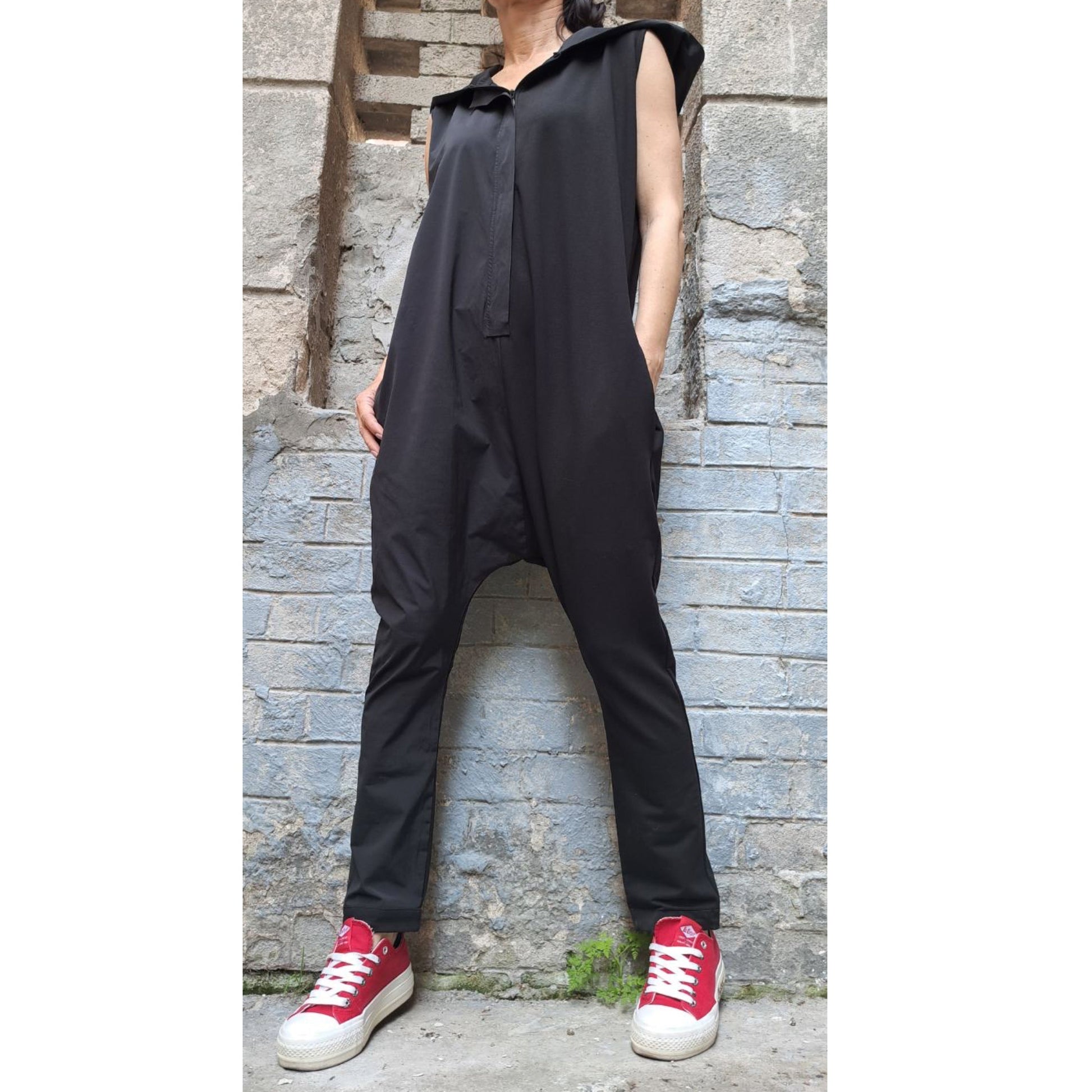 New Extravagant Harem Overalls - Handmade clothing from Angel By Silvia - Top Designer Brands 