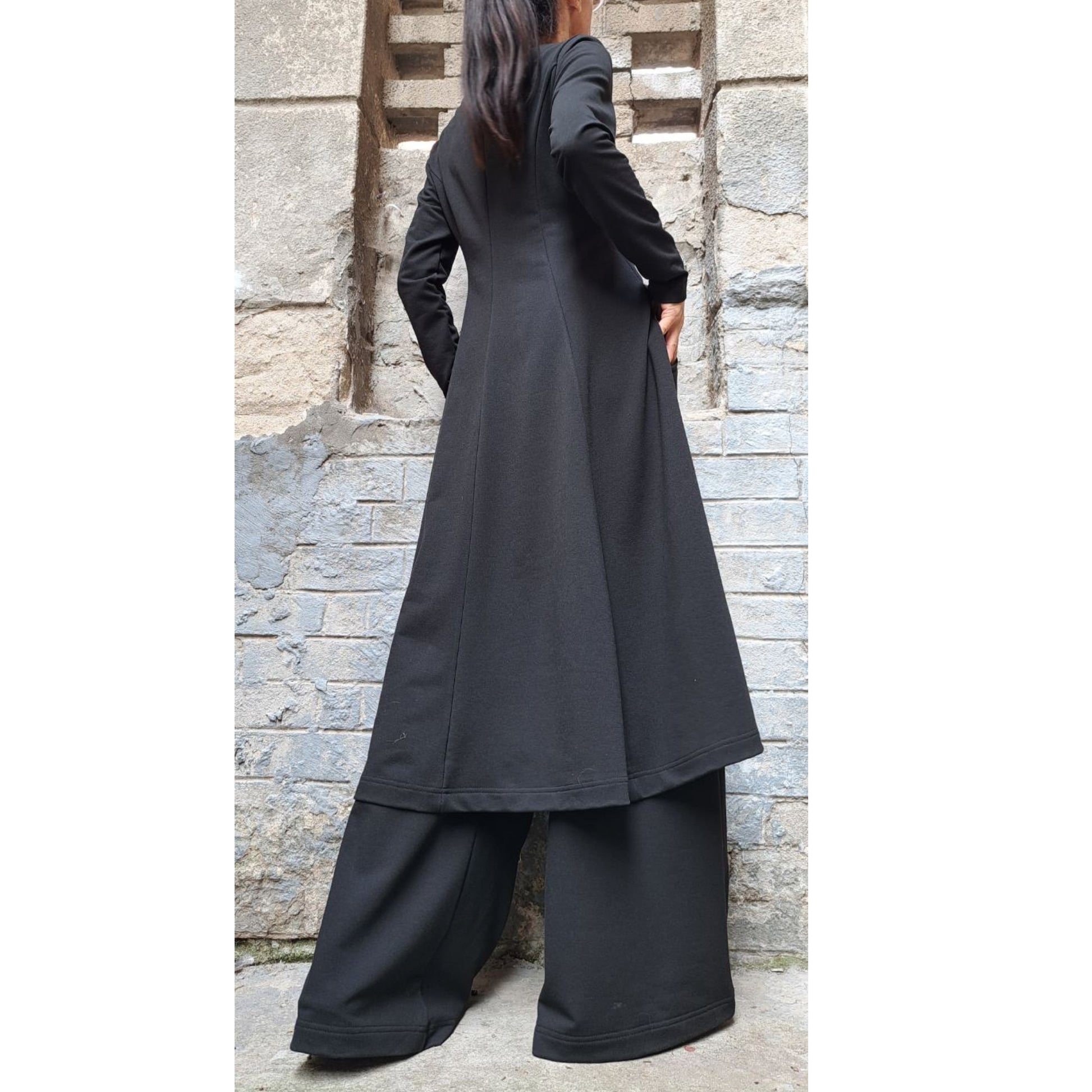 New Outwear Black Woman Set - Handmade clothing from AngelBySilvia - Top Designer Brands 