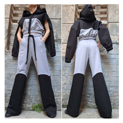 New Daywear Top Pants Outfit - Handmade clothing from Angel By Silvia - Top Designer Brands 