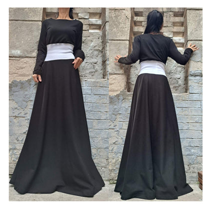 Daywear long dress - Handmade clothing from Angel By Silvia - Top Designer Brands 