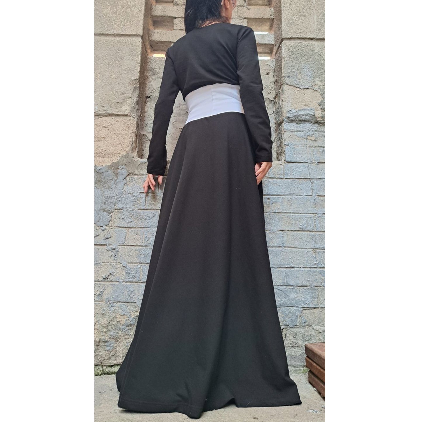 Daywear long dress - Handmade clothing from Angel By Silvia - Top Designer Brands 