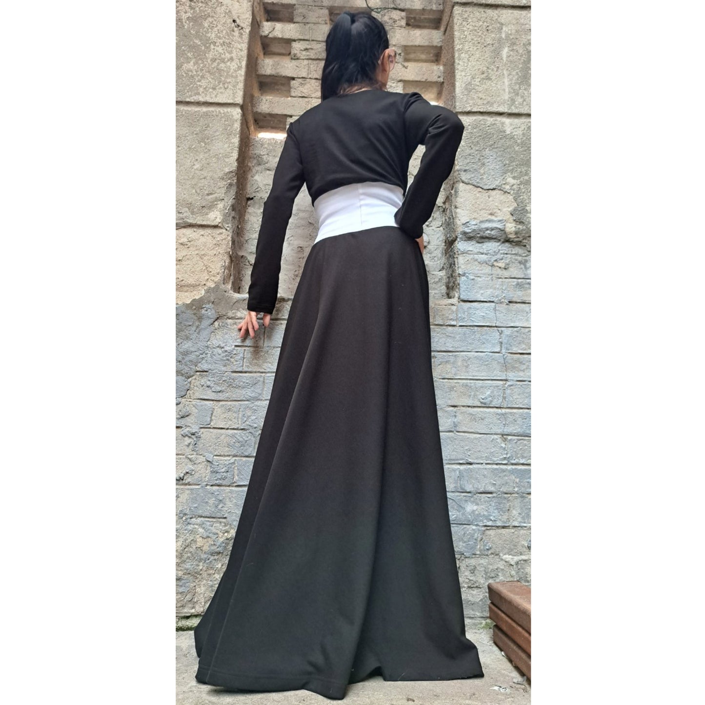 Daywear long dress - Handmade clothing from Angel By Silvia - Top Designer Brands 