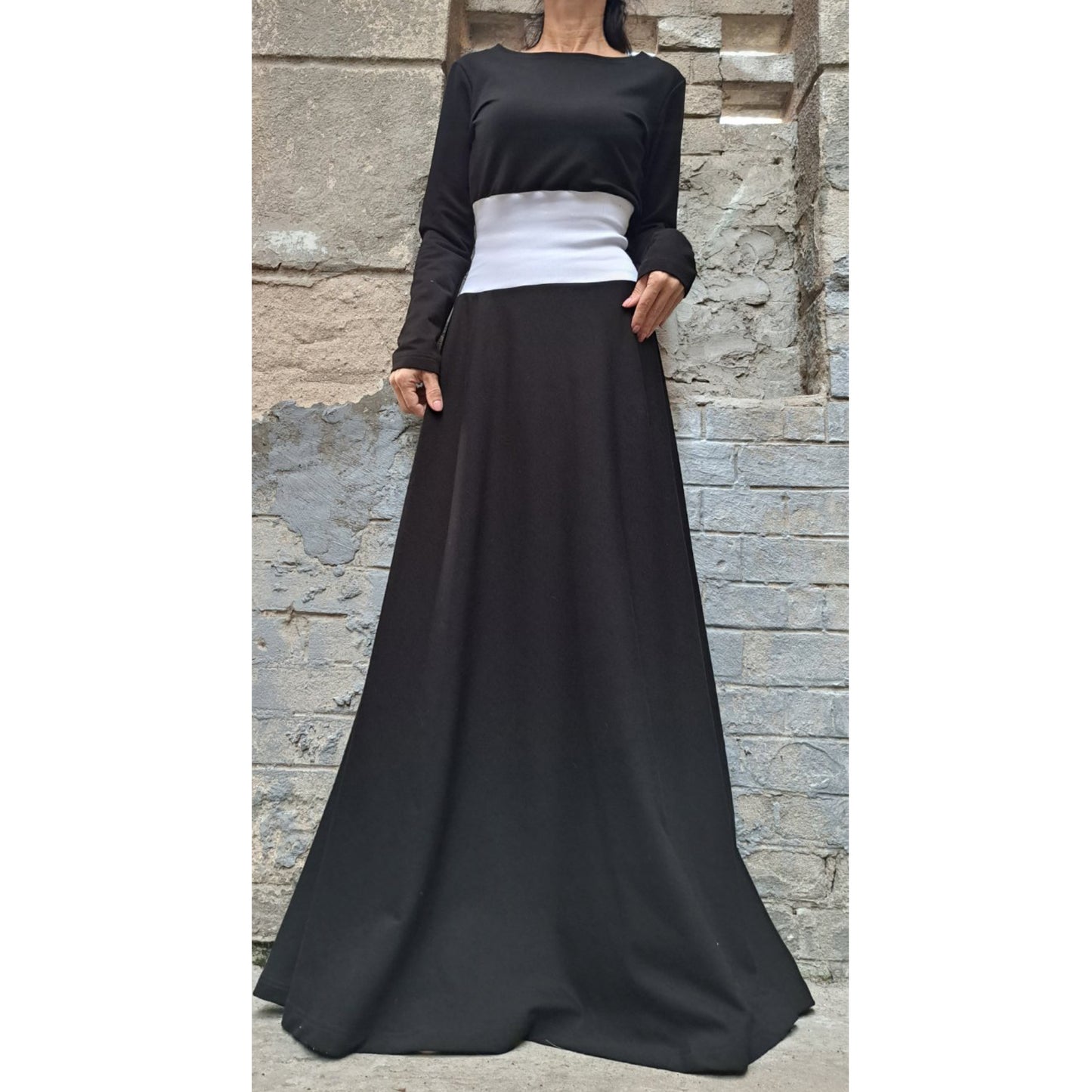 Daywear long dress - Handmade clothing from Angel By Silvia - Top Designer Brands 