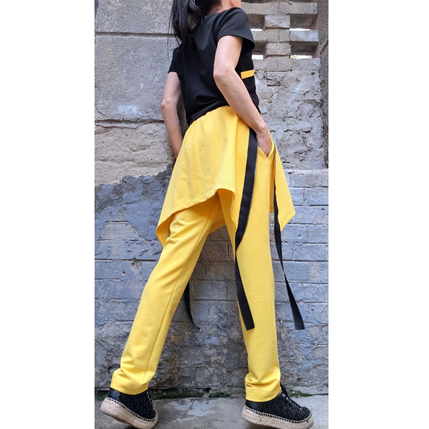 New Collection Asymmetric Outwear Woman Outfit - Handmade clothing from AngelBySilvia - Top Designer Brands 