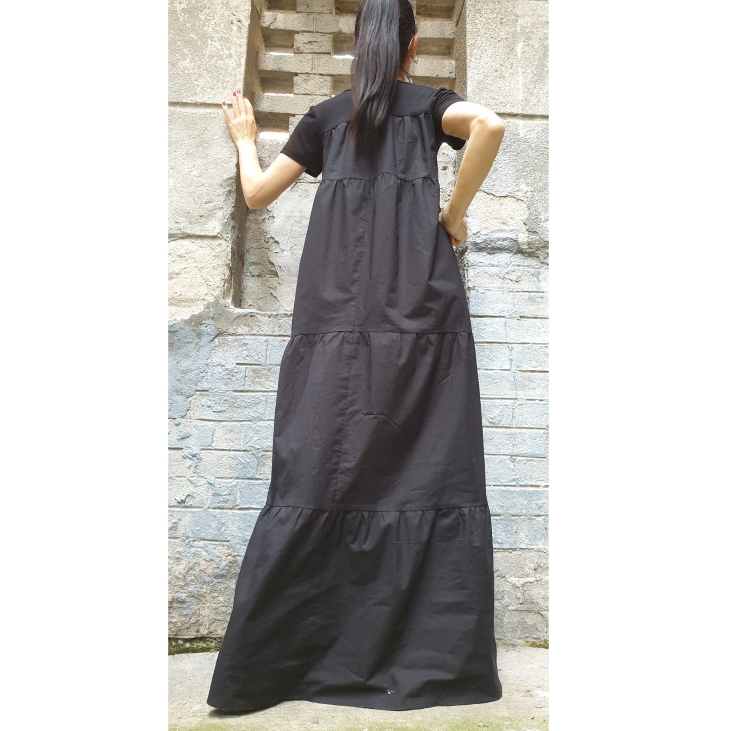 New Avantgarde Long Dress - Handmade clothing from AngelBySilvia - Top Designer Brands 