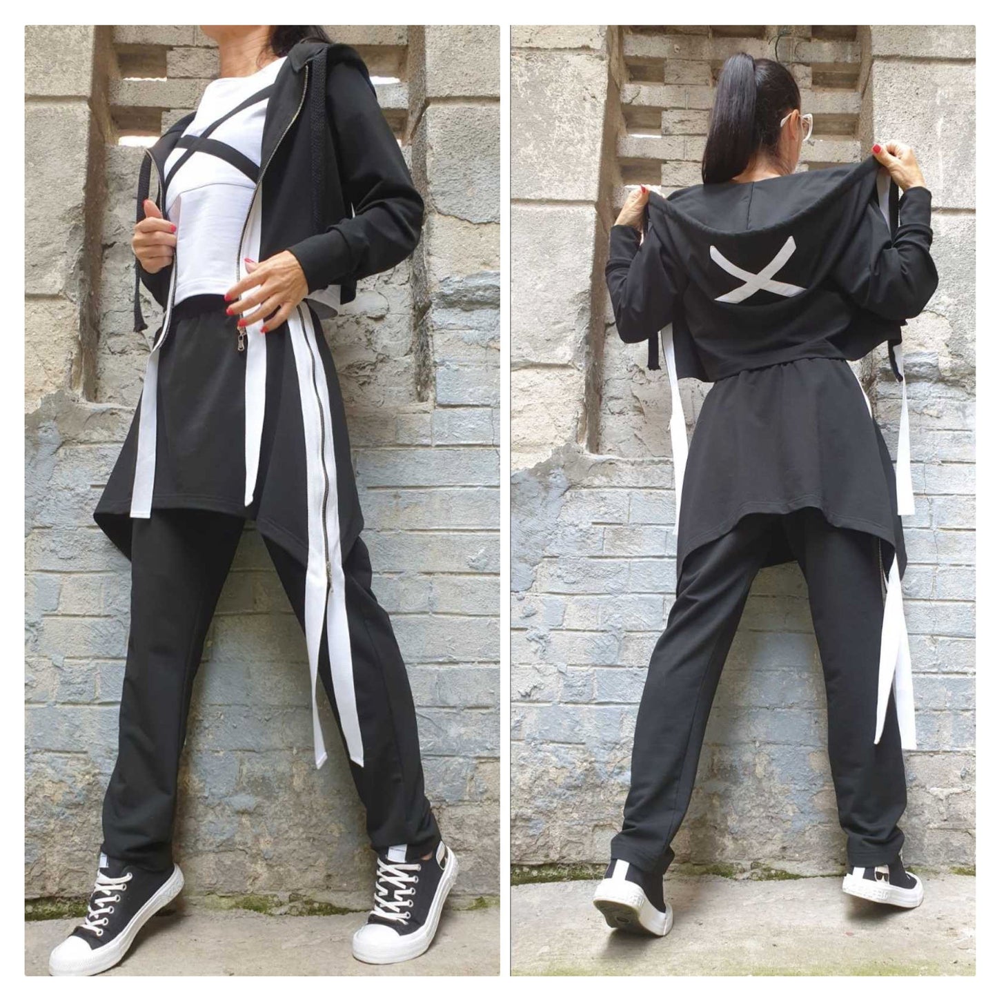 New Extravagant Outwear Outfit - Handmade clothing from AngelBySilvia - Top Designer Brands 