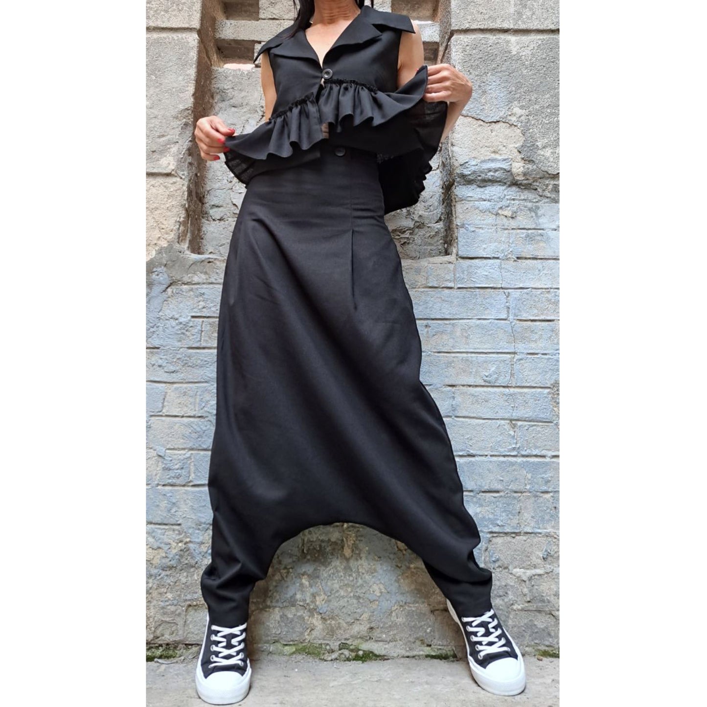 New Collection Loose Black Set - Handmade clothing from AngelBySilvia - Top Designer Brands 