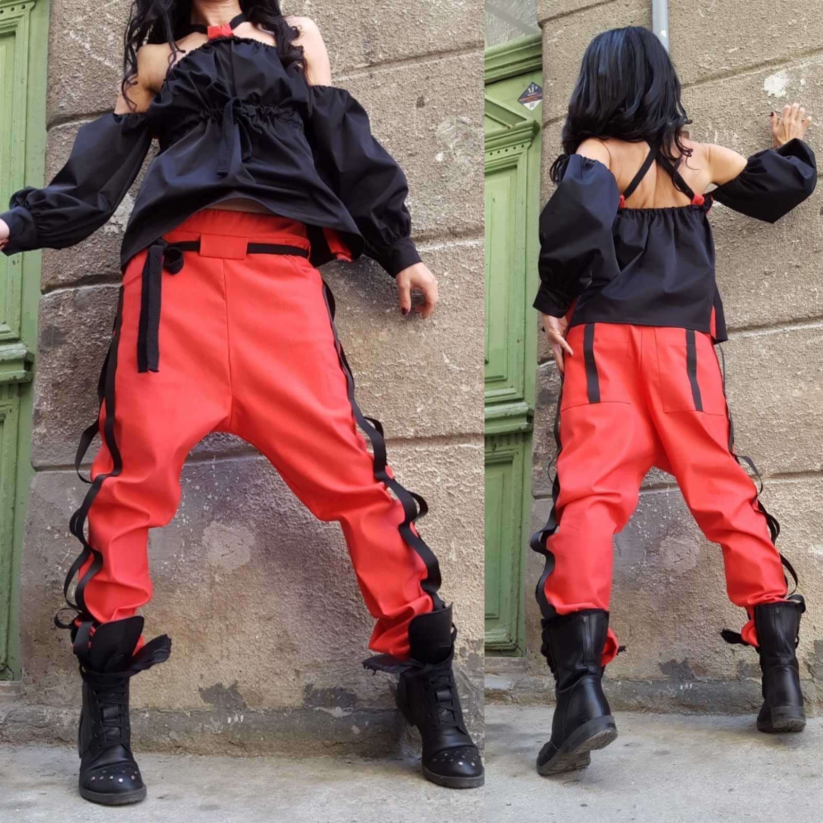 Extravagant Women Pants - Handmade clothing from AngelBySilvia - Top Designer Brands 