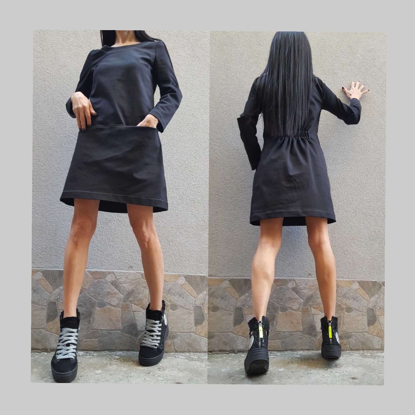 Extravagant Short Dress - Handmade clothing from AngelBySilvia - Top Designer Brands 
