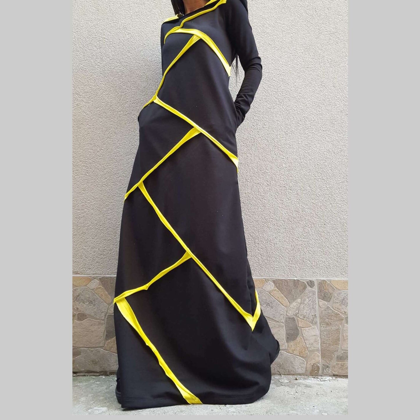 Extravagant Long Dress - Handmade clothing from AngelBySilvia - Top Designer Brands 