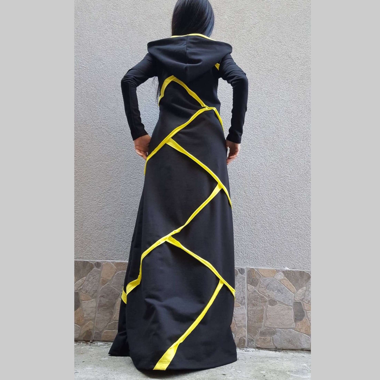 Extravagant Long Dress - Handmade clothing from AngelBySilvia - Top Designer Brands 