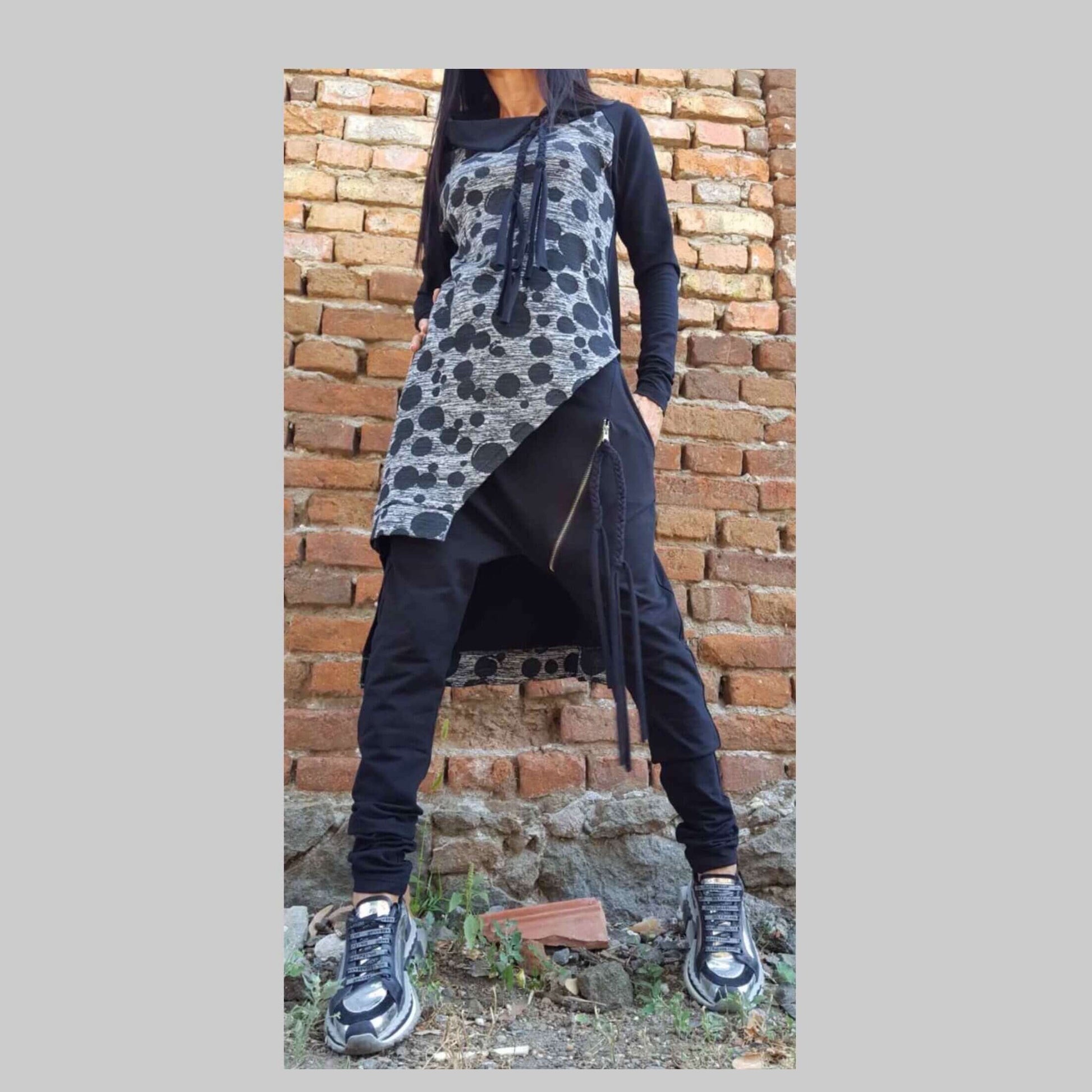 Extravagant Women Maxi Tracksuit - Handmade clothing from AngelBySilvia - Top Designer Brands 