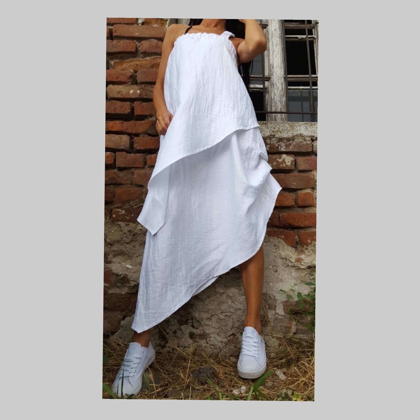 Extravagant White Dress - Handmade clothing from AngelBySilvia - Top Designer Brands 