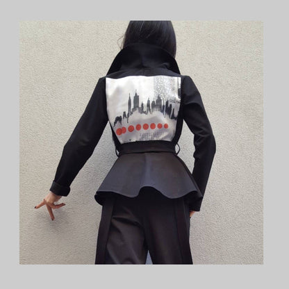 Women Slim Fit Jacket - Handmade clothing from AngelBySilvia - Top Designer Brands 