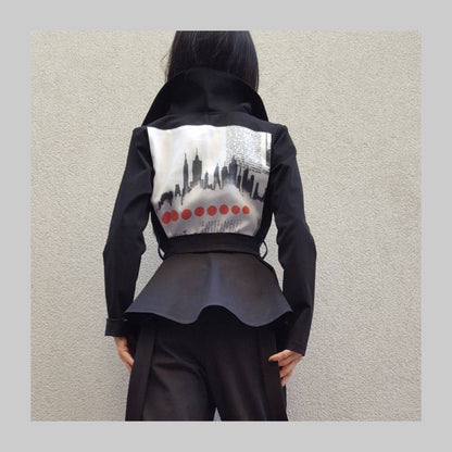 Women Slim Fit Jacket - Handmade clothing from AngelBySilvia - Top Designer Brands 