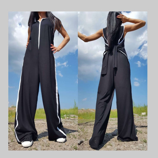 Casual Comfortable Jumpsuit - Handmade clothing from AngelBySilvia - Top Designer Brands 