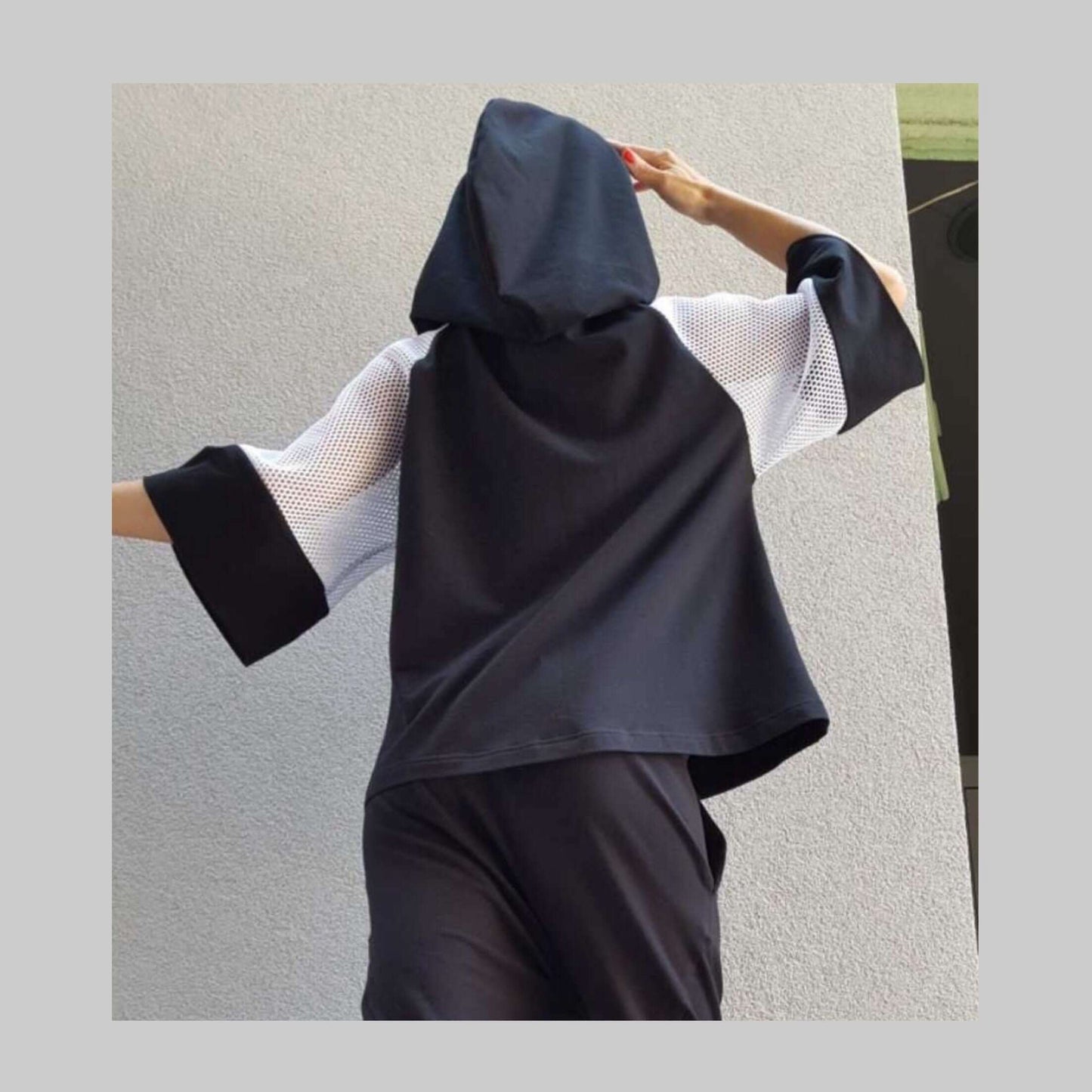 Black White Loose Set - Handmade clothing from AngelBySilvia - Top Designer Brands 