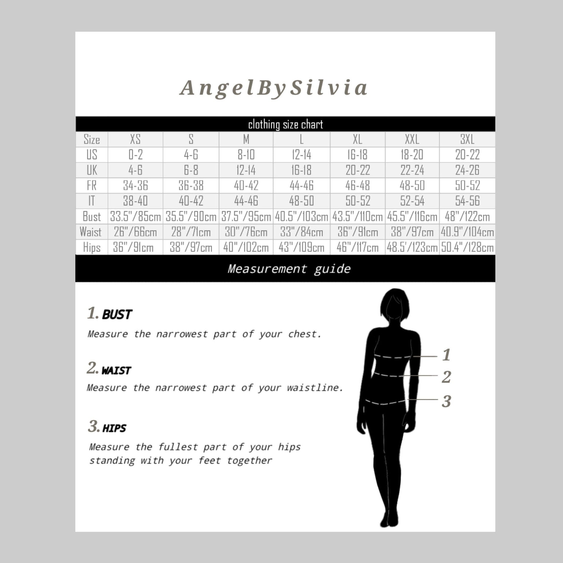 Summer Long Dress - Handmade clothing from AngelBySilvia - Top Designer Brands 