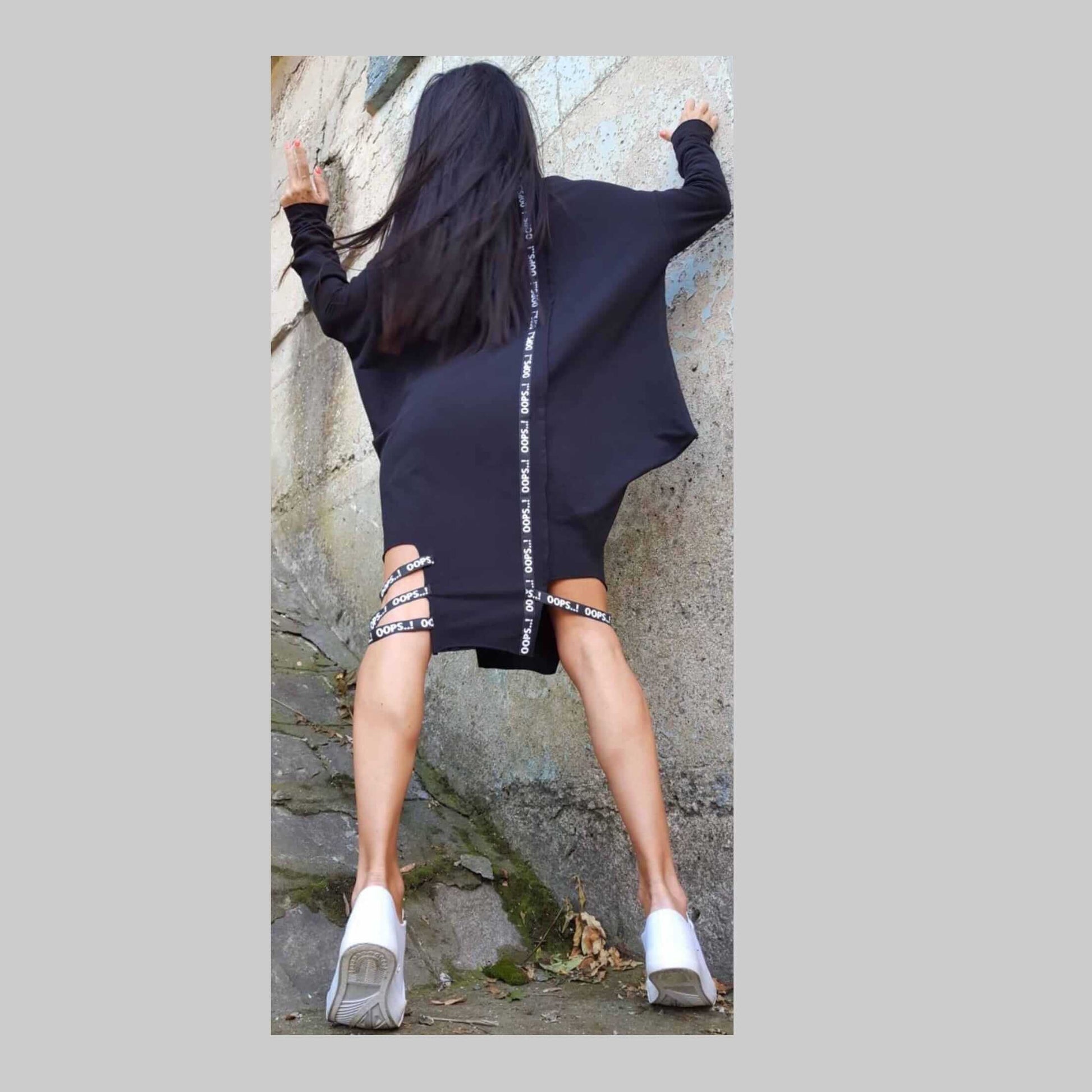 Asymmetric Maxi Dress - Handmade clothing from AngelBySilvia - Top Designer Brands 