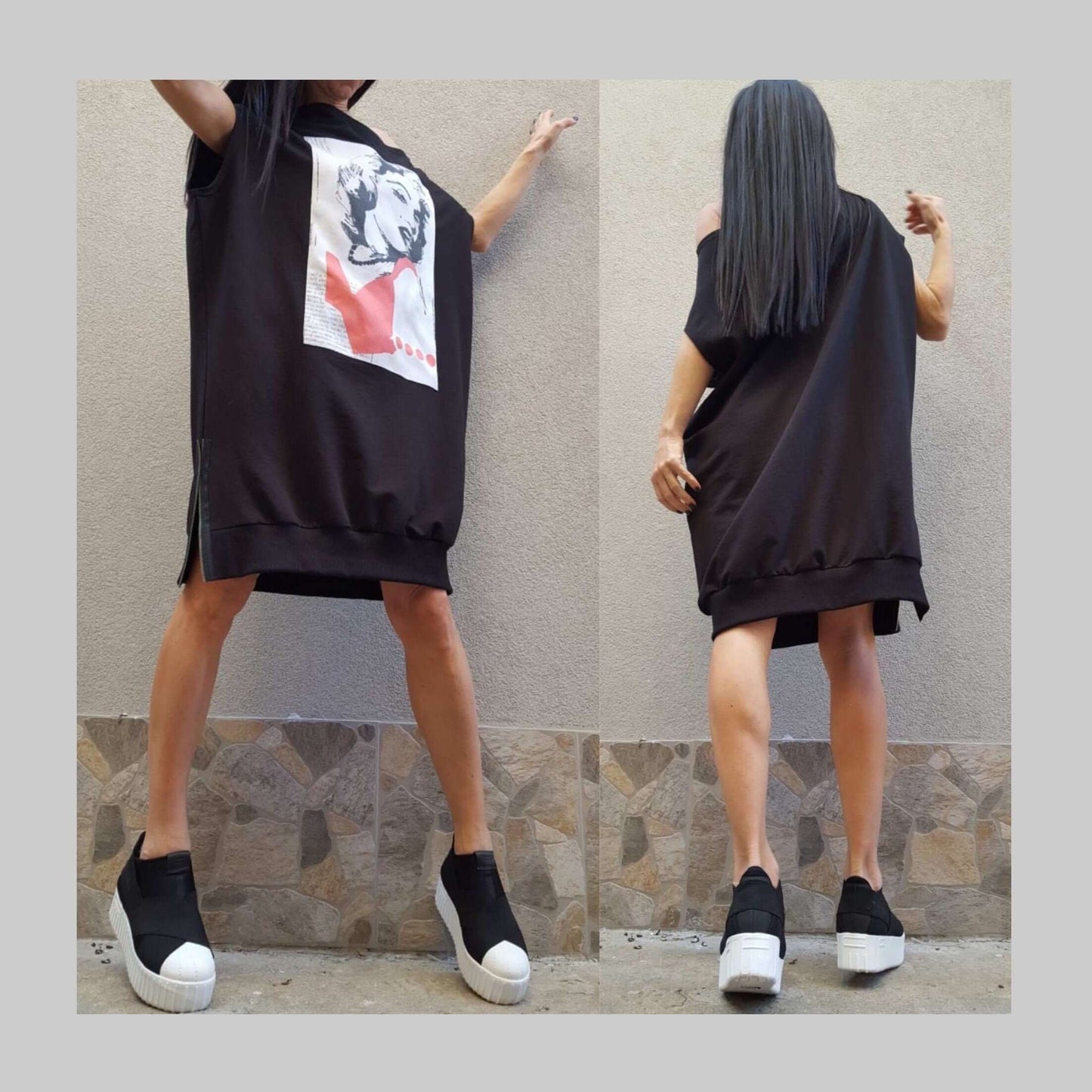 Extravagant Maxi Dress - Handmade clothing from AngelBySilvia - Top Designer Brands 