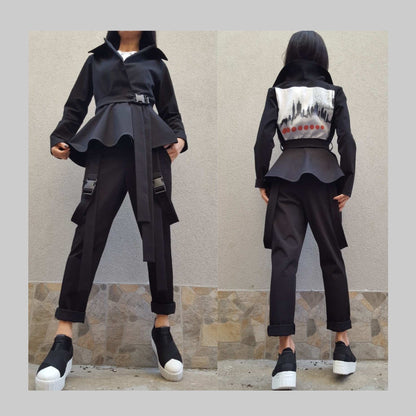 Women Slim Fit Jacket - Handmade clothing from AngelBySilvia - Top Designer Brands 