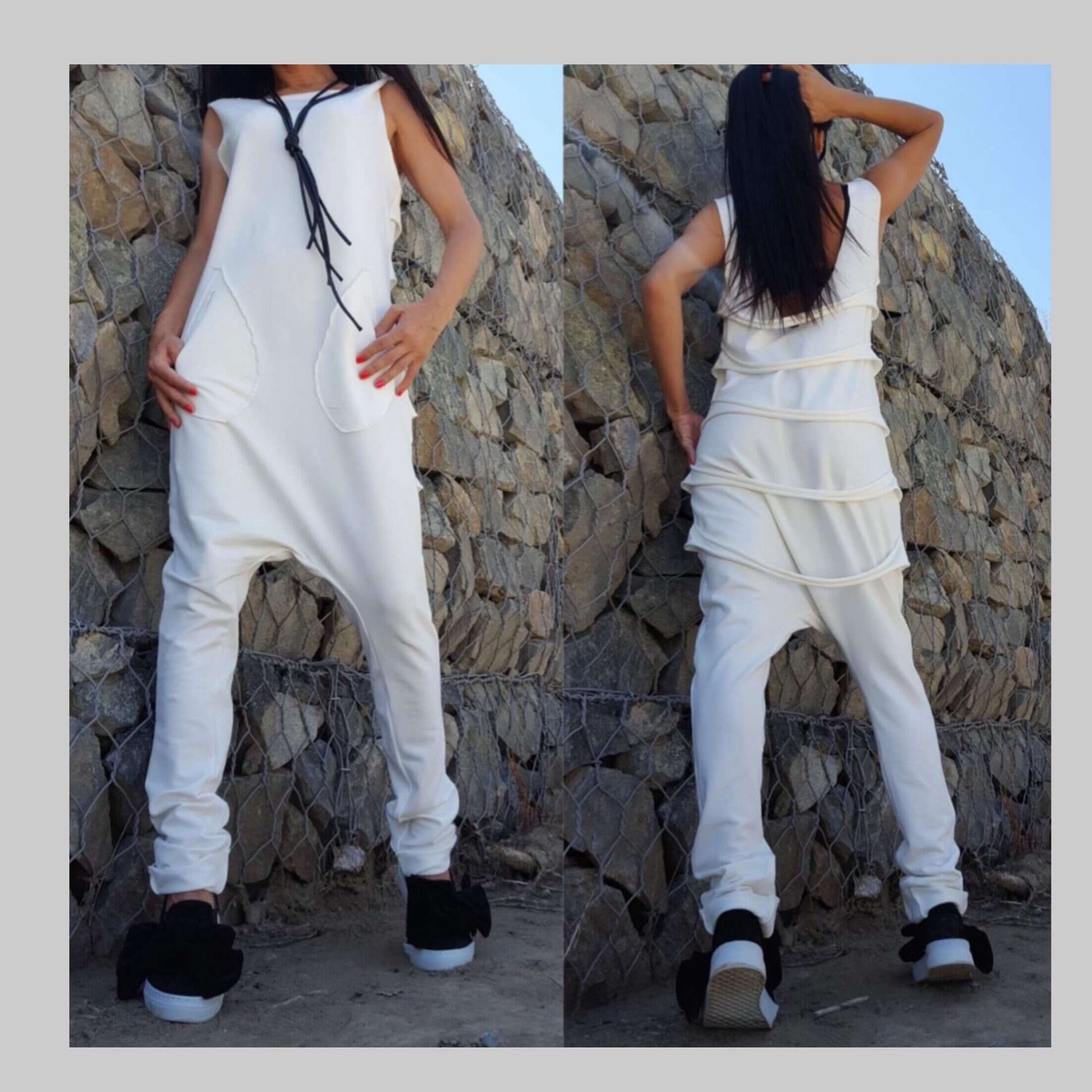 Extravagant Women Jumpsuit - Handmade clothing from AngelBySilvia - Top Designer Brands 