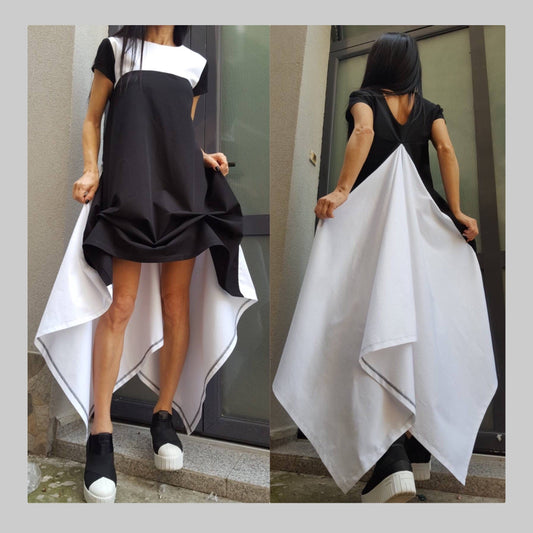 Short Sleeve Dress - Handmade clothing from AngelBySilvia - Top Designer Brands 