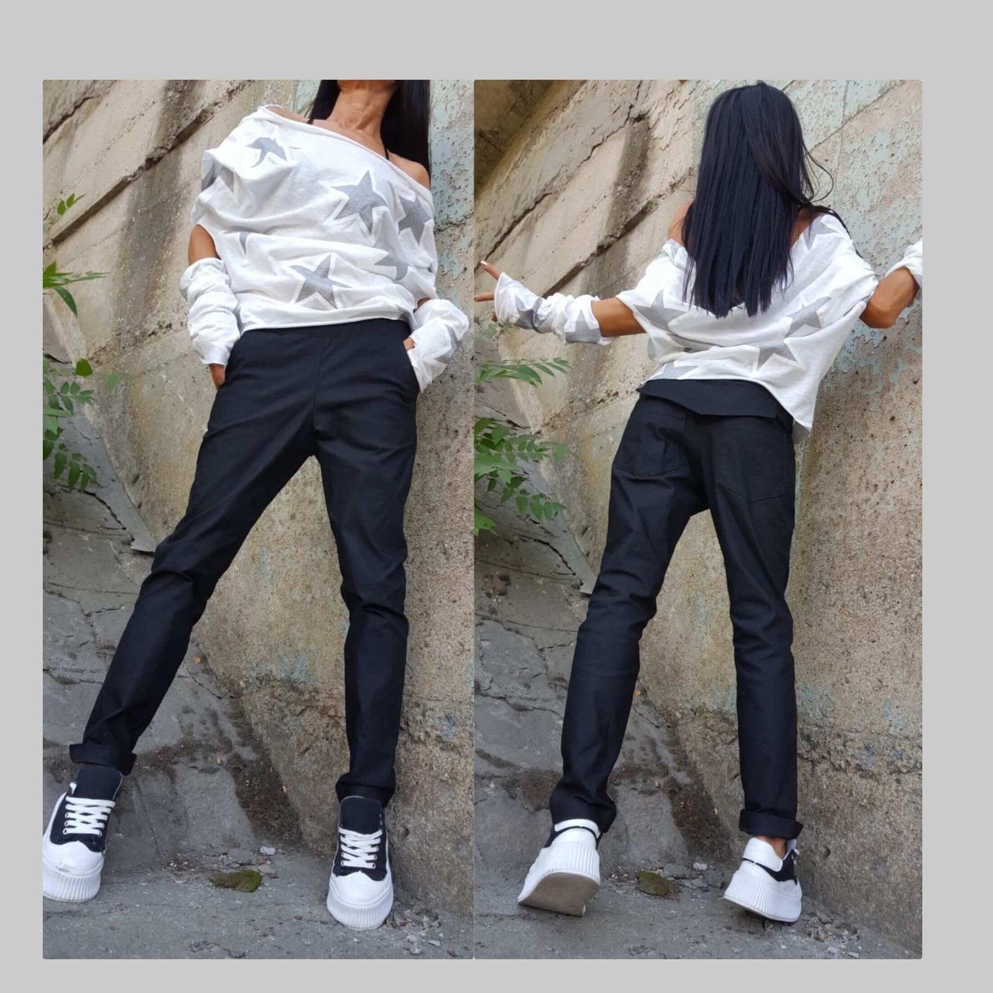 Extravagant Women Pants - Handmade clothing from AngelBySilvia - Top Designer Brands 