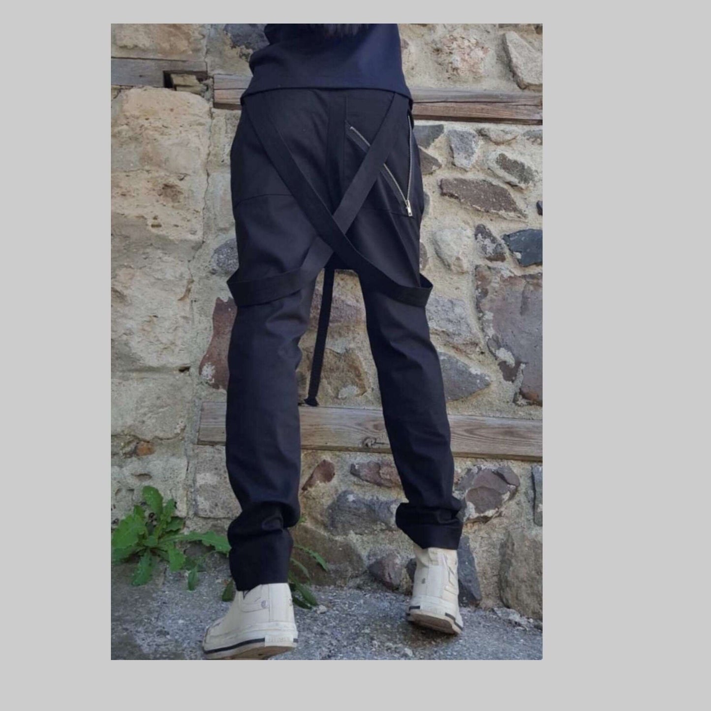 Deconstructed Pants - Handmade clothing from AngelBySilvia - Top Designer Brands 