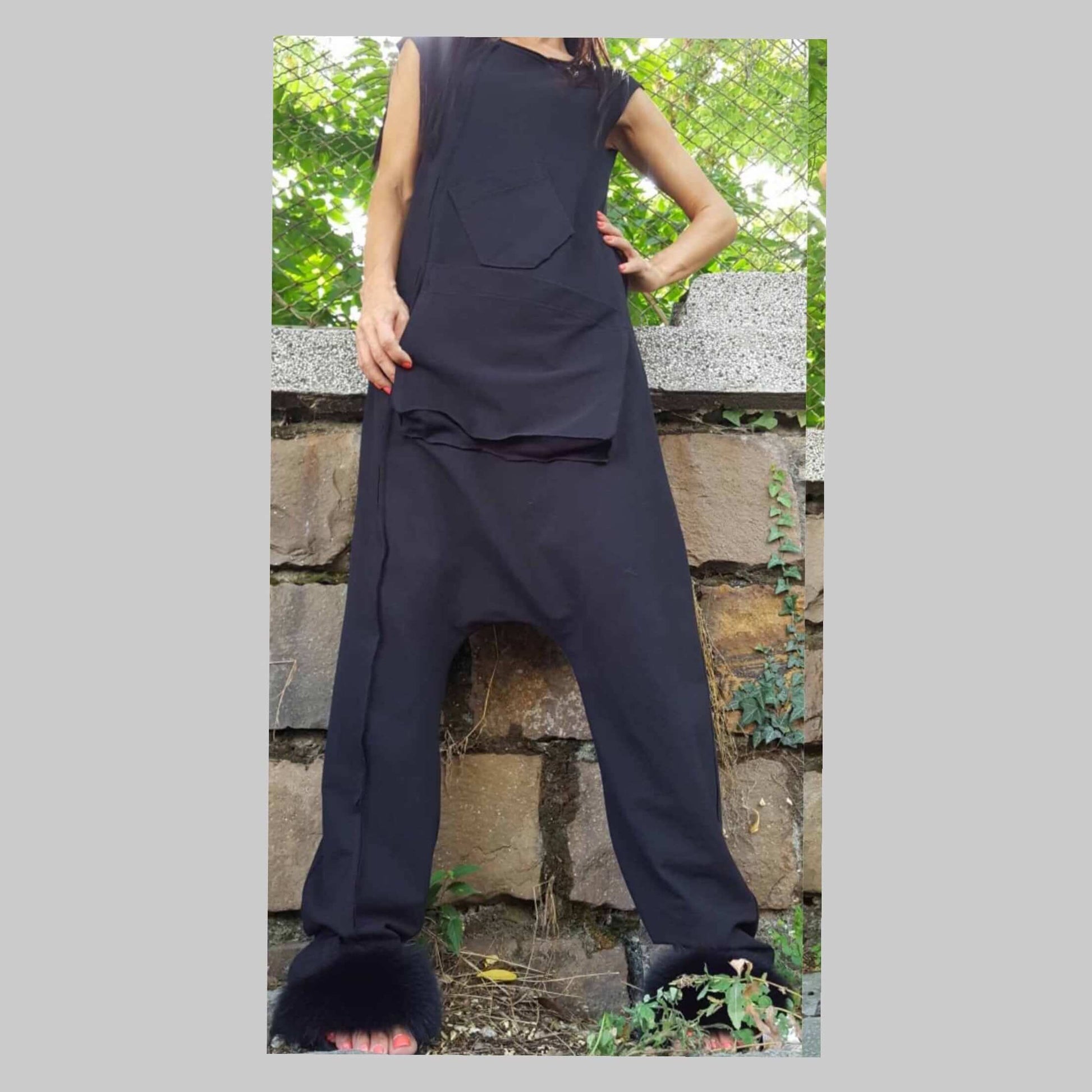 Harem Woman Jumpsuit - Handmade clothing from AngelBySilvia - Top Designer Brands 