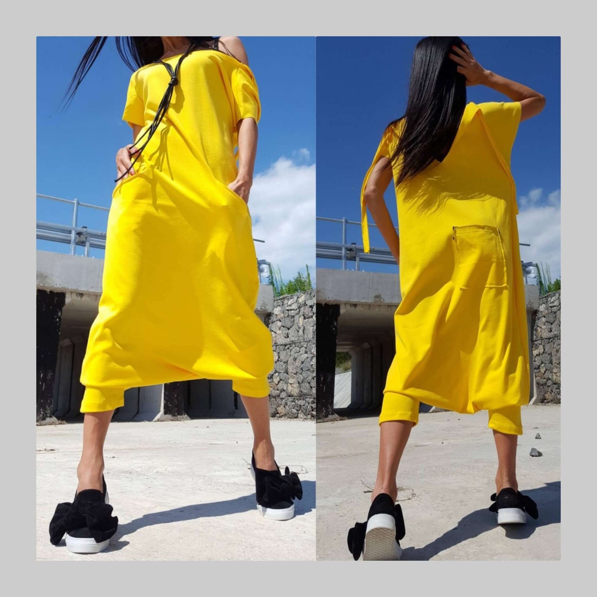 Extravagant Jumpsuit - Handmade clothing from AngelBySilvia - Top Designer Brands 