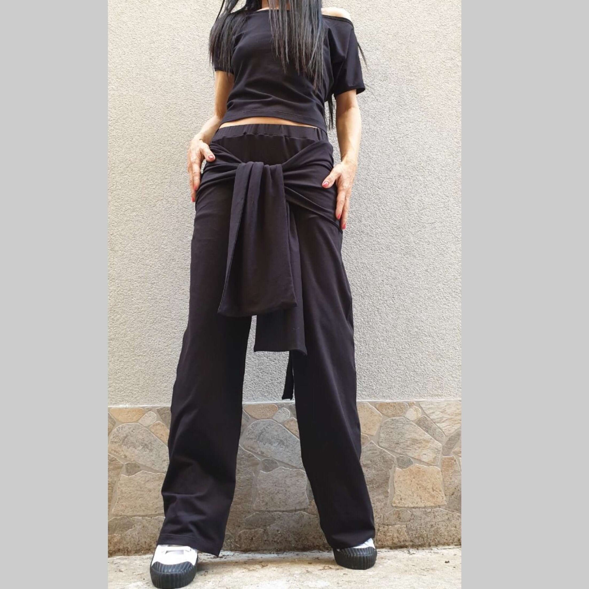 Casual Comfortable Trousers - Handmade clothing from AngelBySilvia - Top Designer Brands 