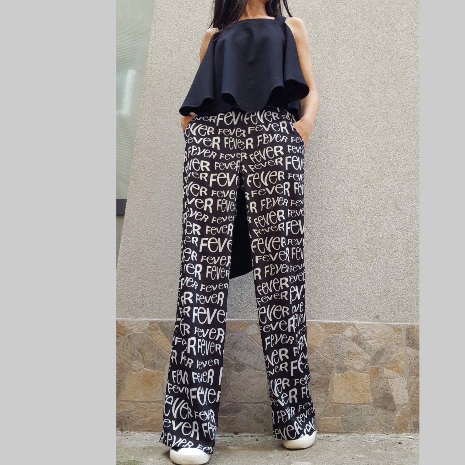 Wide Leg Pants - Handmade clothing from AngelBySilvia - Top Designer Brands 