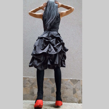 Asymmetric Dress - Handmade clothing from AngelBySilvia - Top Designer Brands 