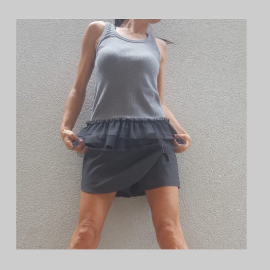 Tulle Tank Top - Handmade clothing from AngelBySilvia - Top Designer Brands 