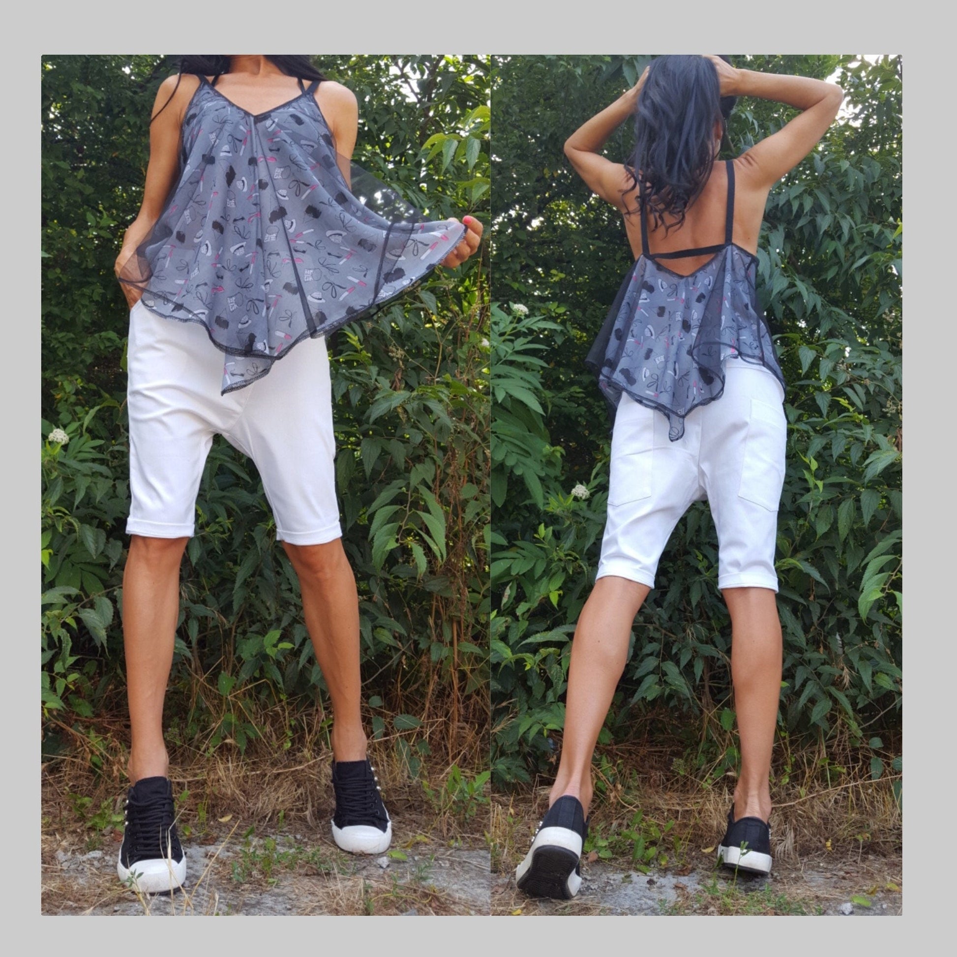 Summer Top - Handmade clothing from AngelBySilvia - Top Designer Brands 