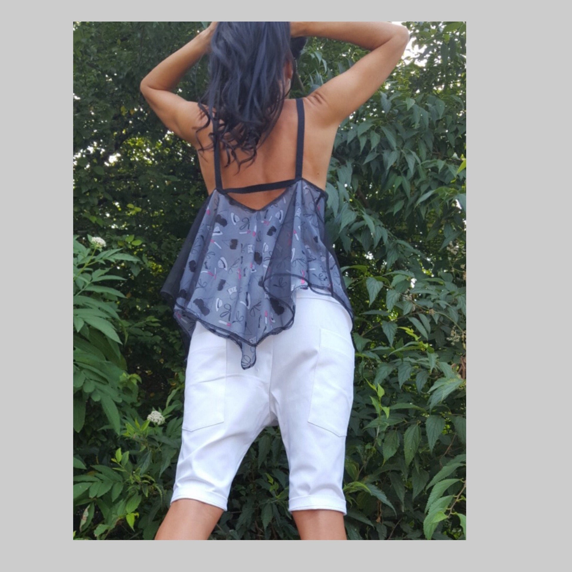 Summer Top - Handmade clothing from AngelBySilvia - Top Designer Brands 