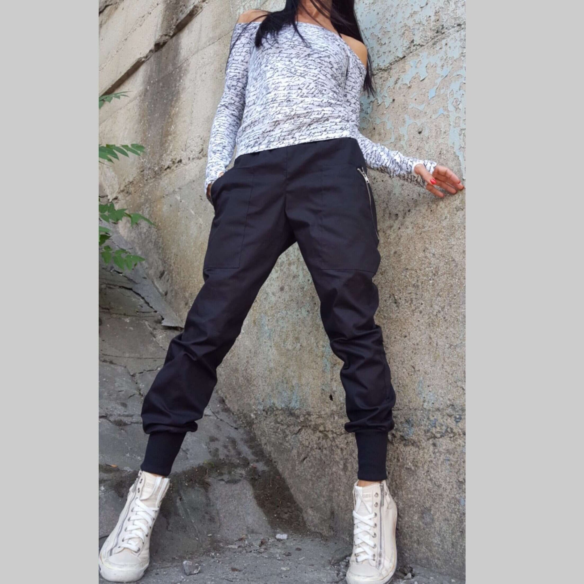 Casual Comfortable Pants - Handmade clothing from AngelBySilvia - Top Designer Brands 