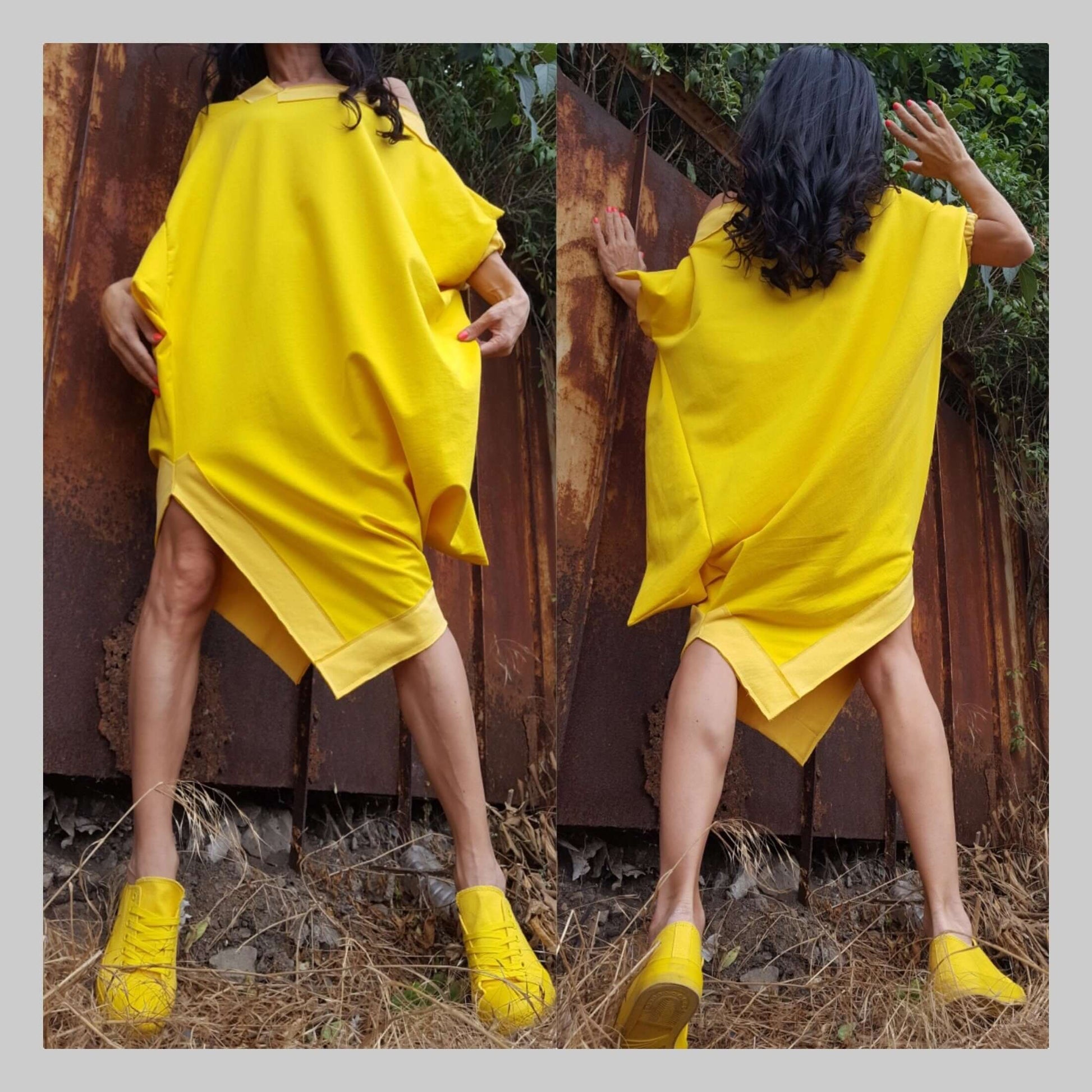 Casual Comfortable Tunic - Handmade clothing from AngelBySilvia - Top Designer Brands 